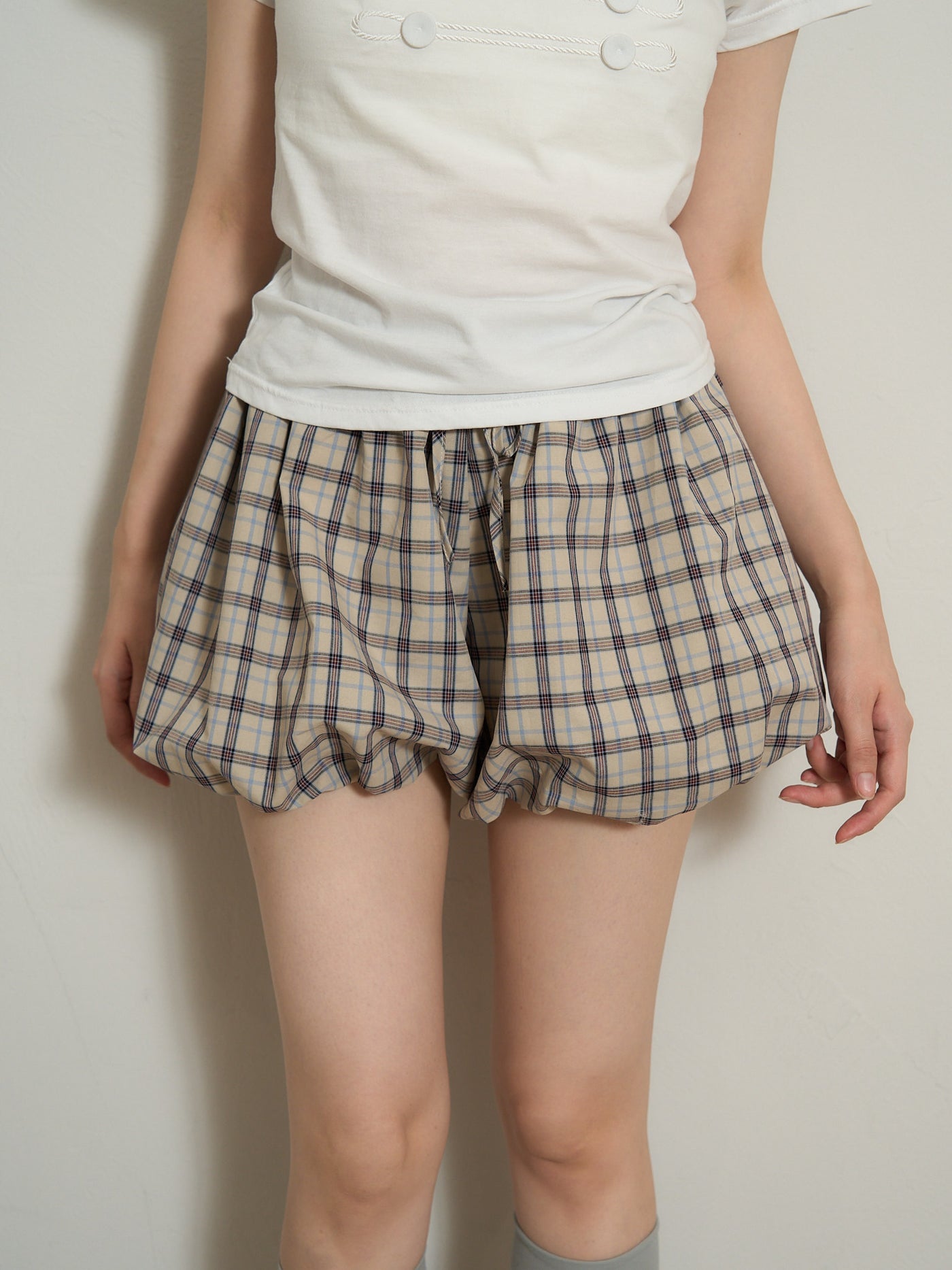check shirt set