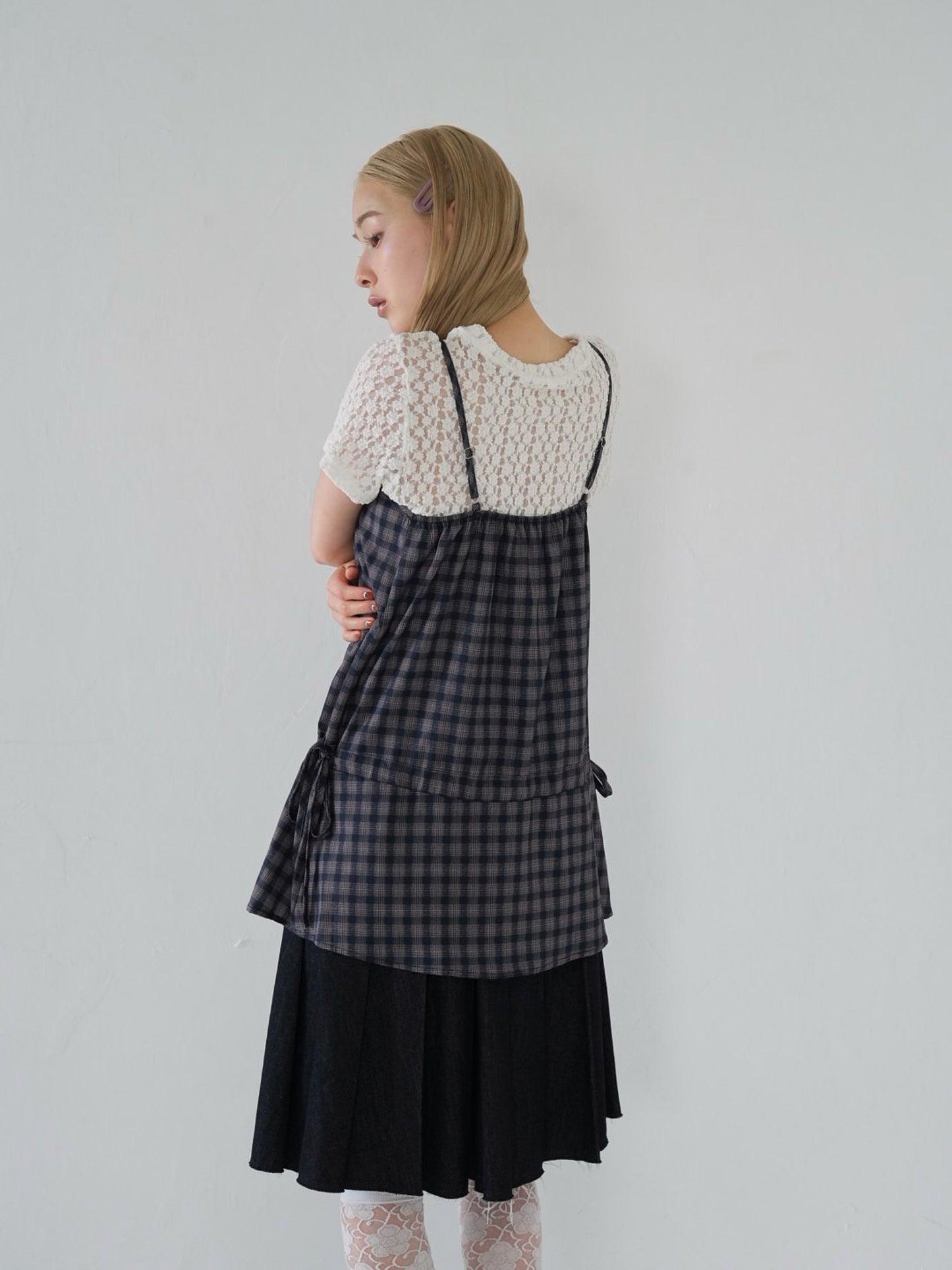 check string bustier
