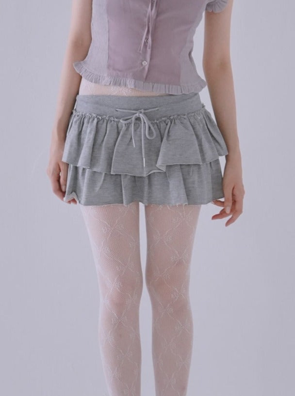 フリル キュロットパンツ カジュアルガーリー レディース Uenui