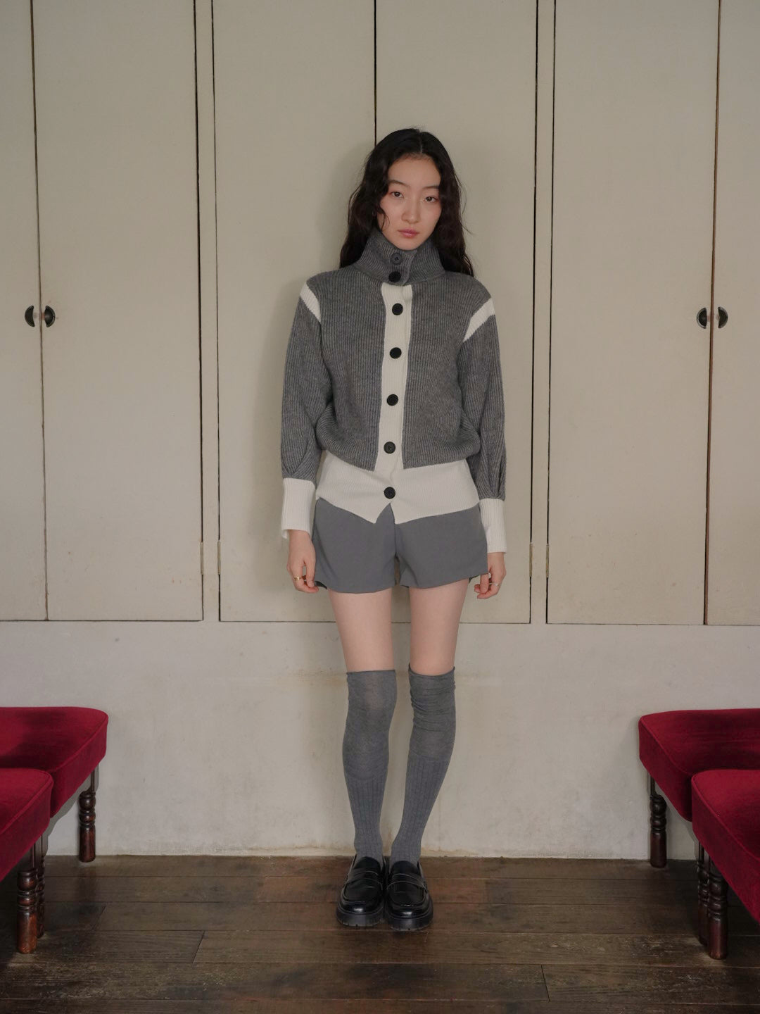 ベルト付き タックショートパンツ 大人カジュアル レディース Uenui