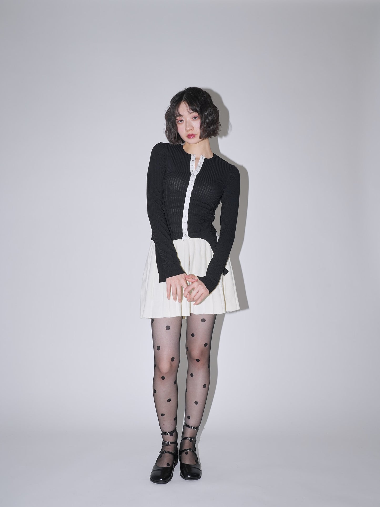dot sheer tights