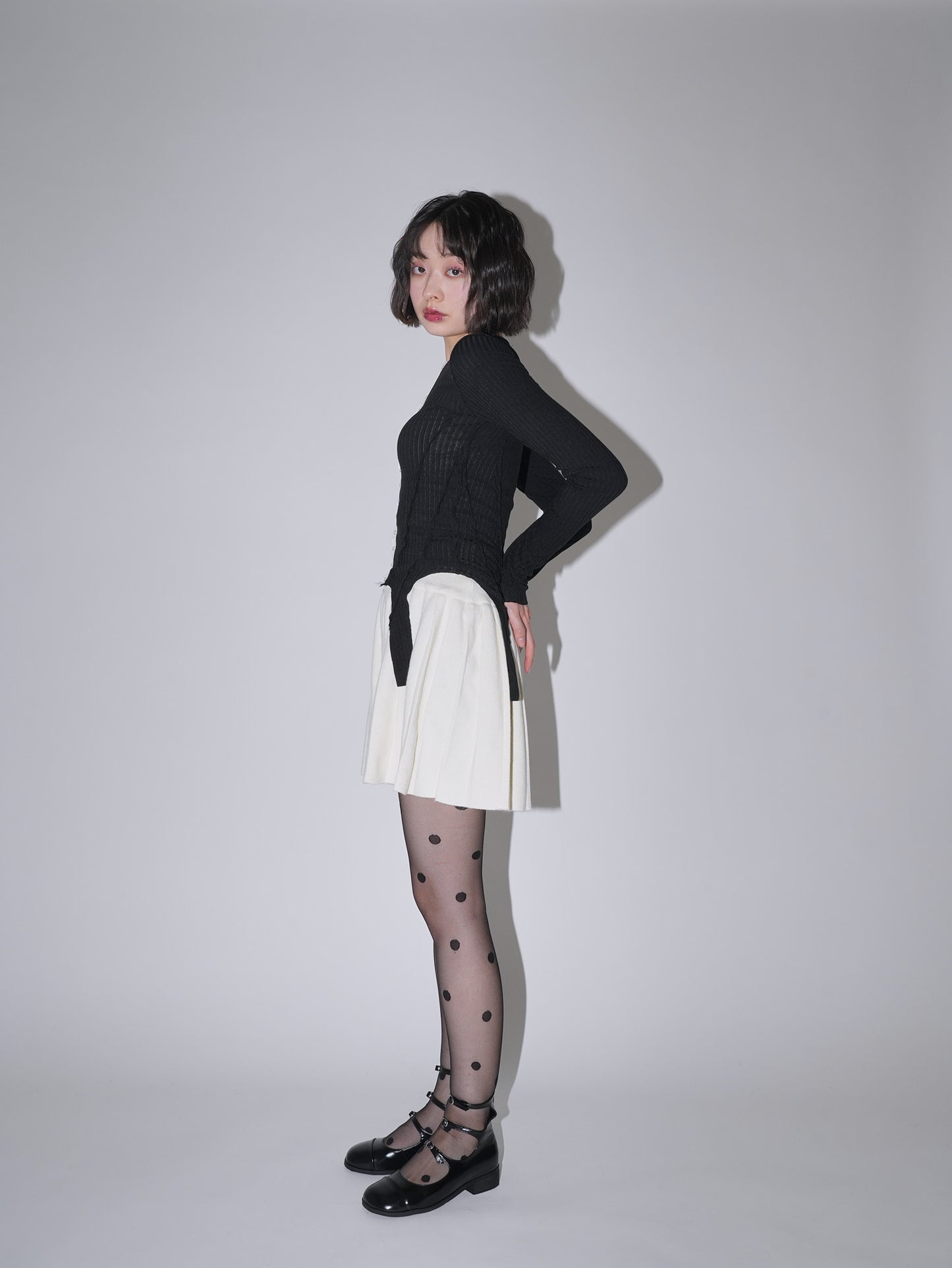 dot sheer tights