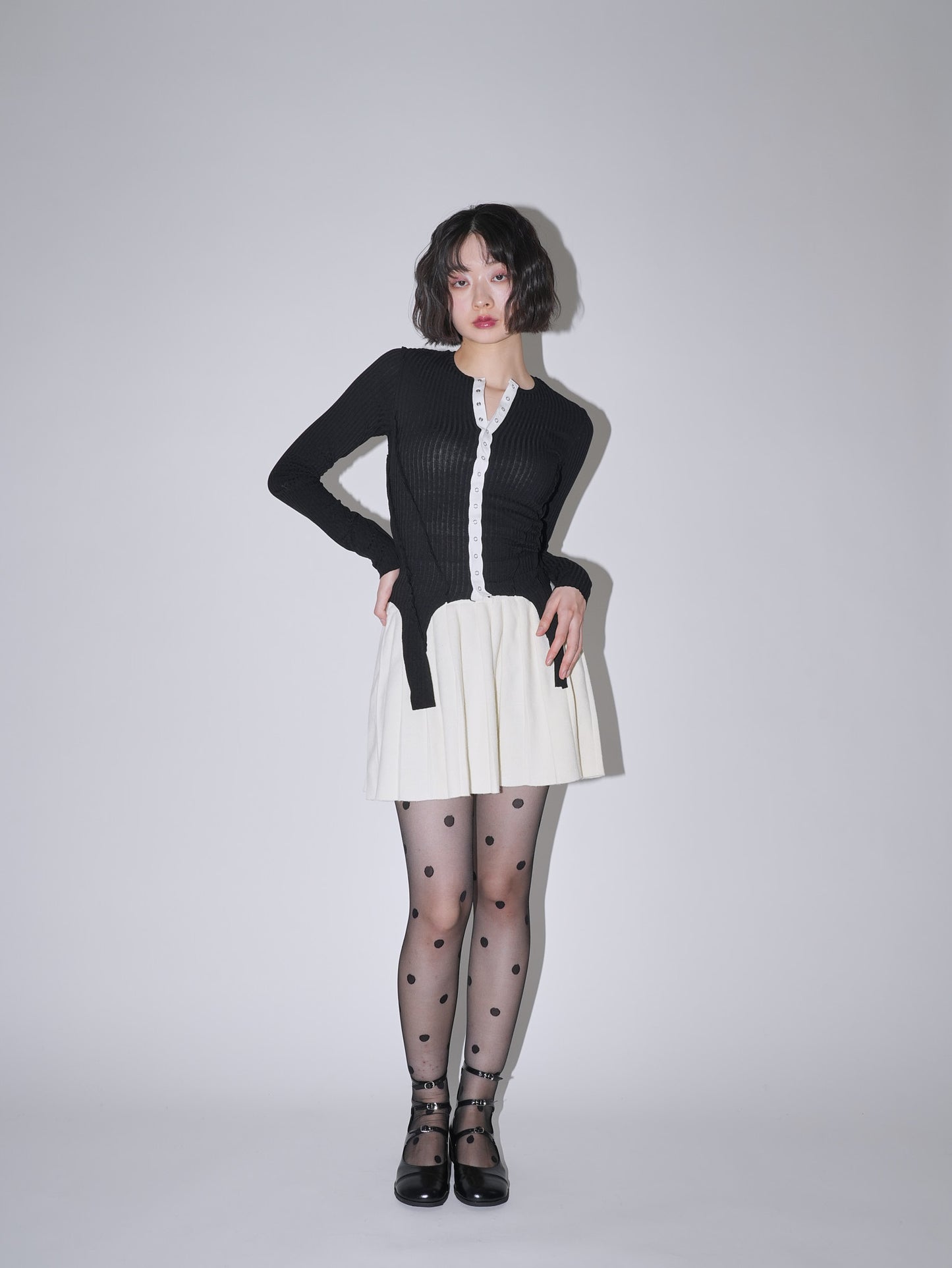 dot sheer tights