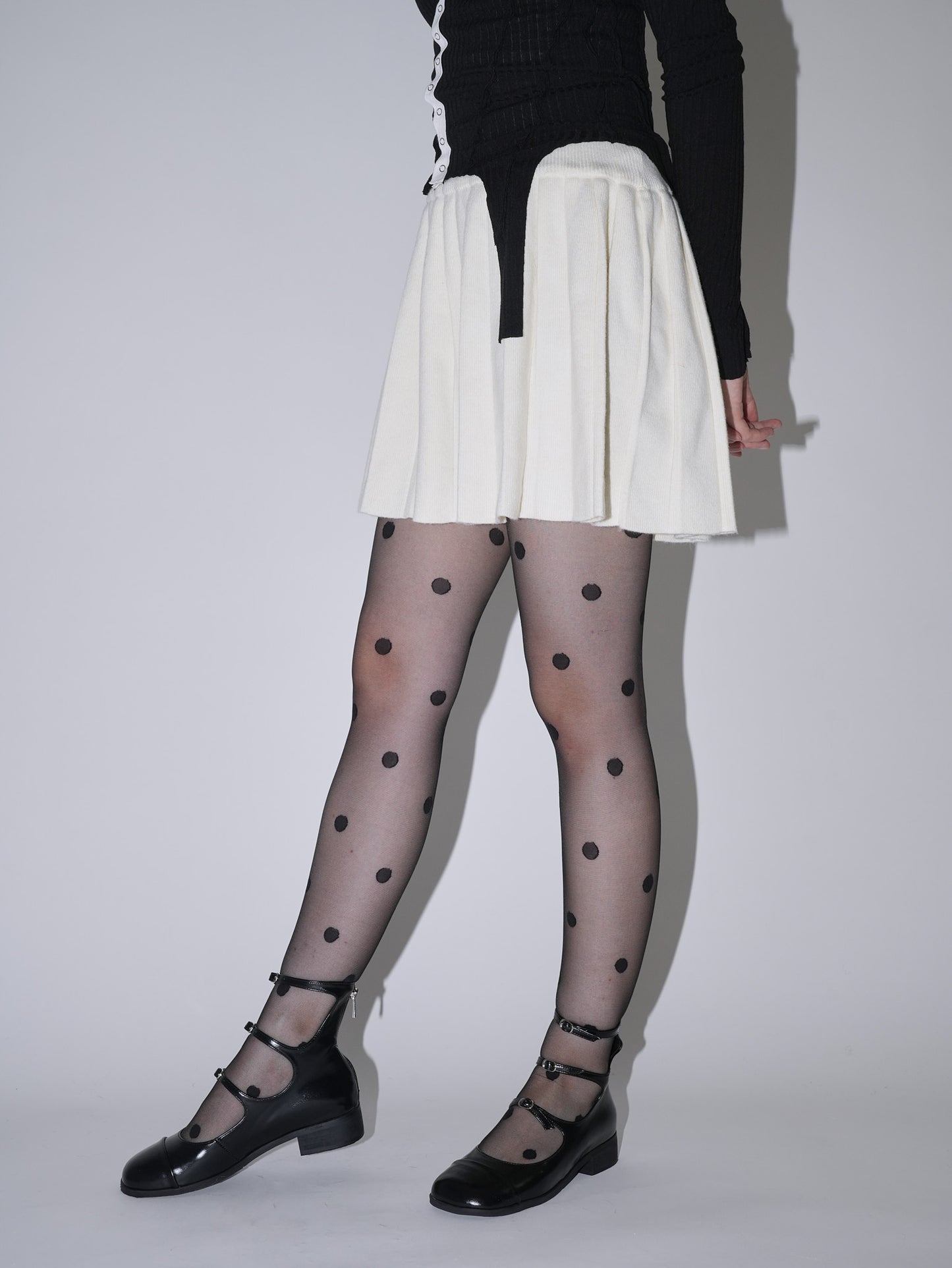 dot sheer tights