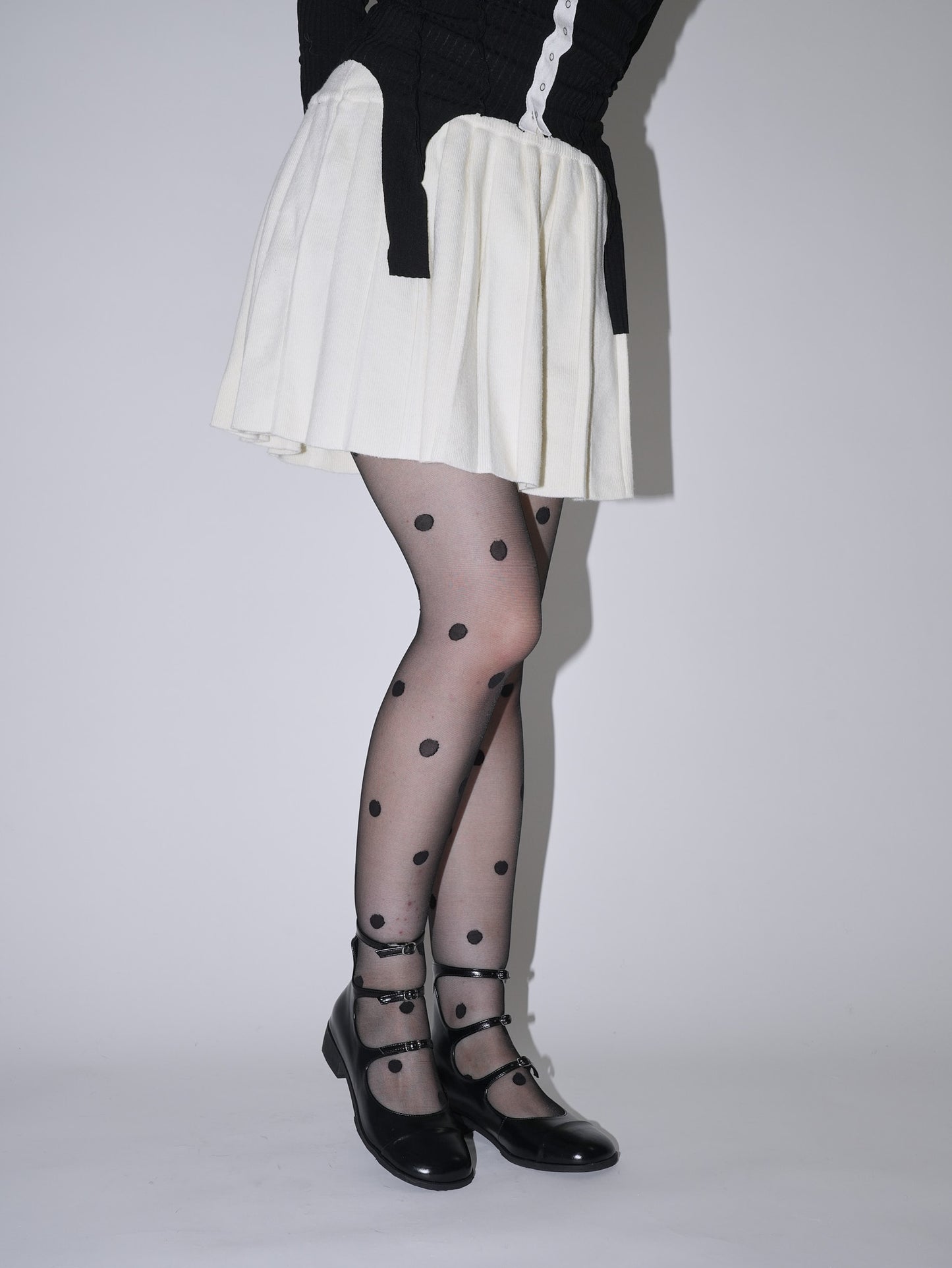 dot sheer tights