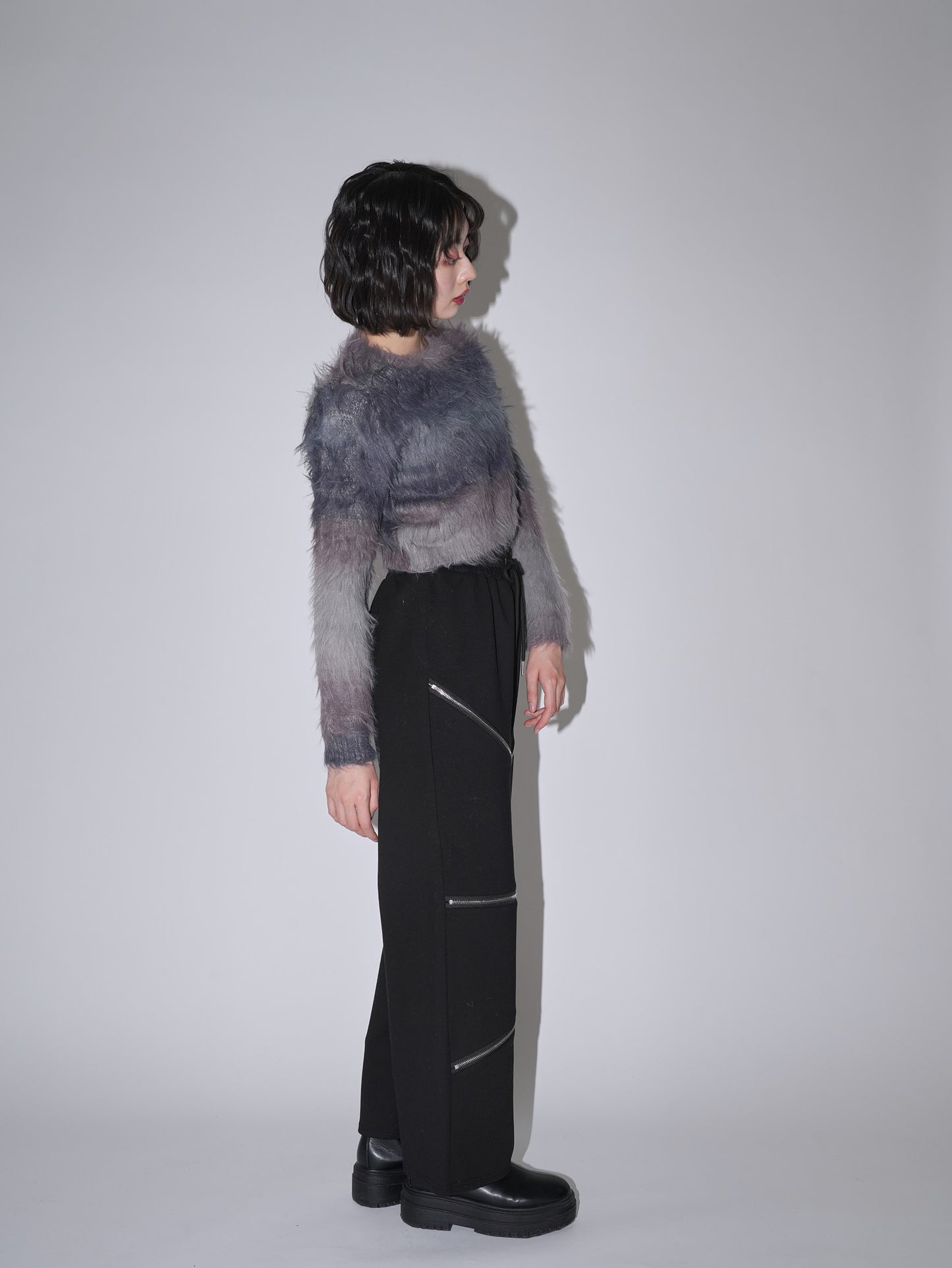 random zip pants