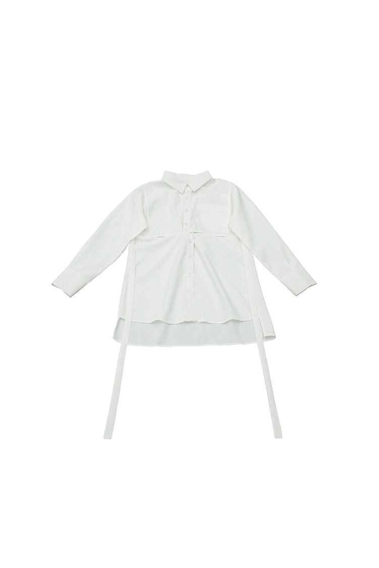 center slit shirt