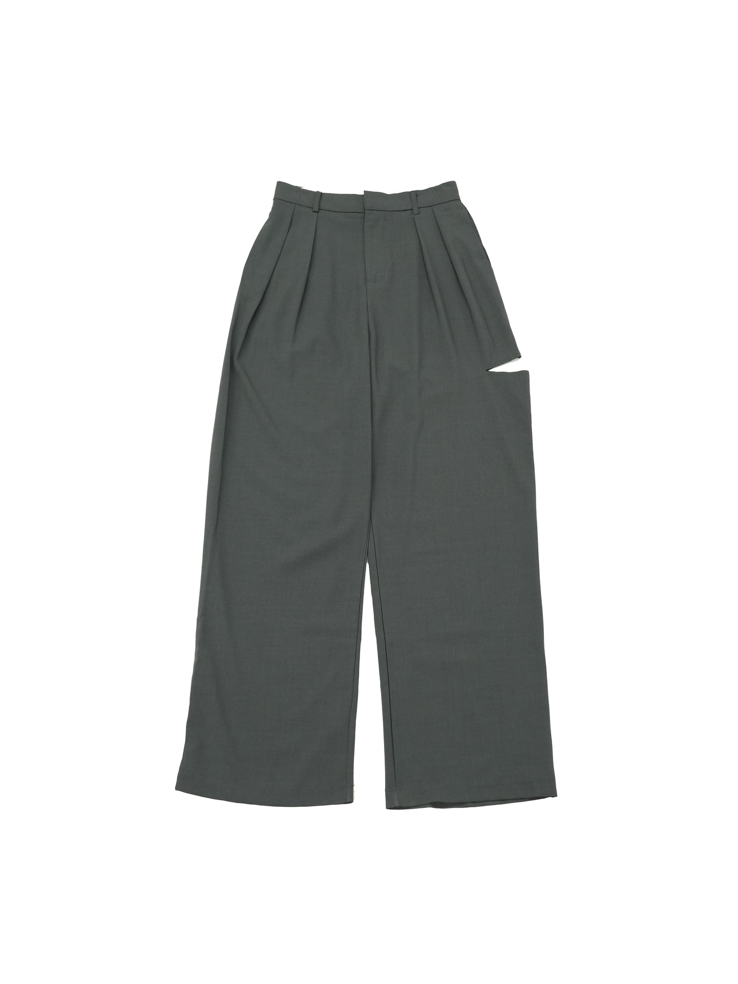 tear slit pants