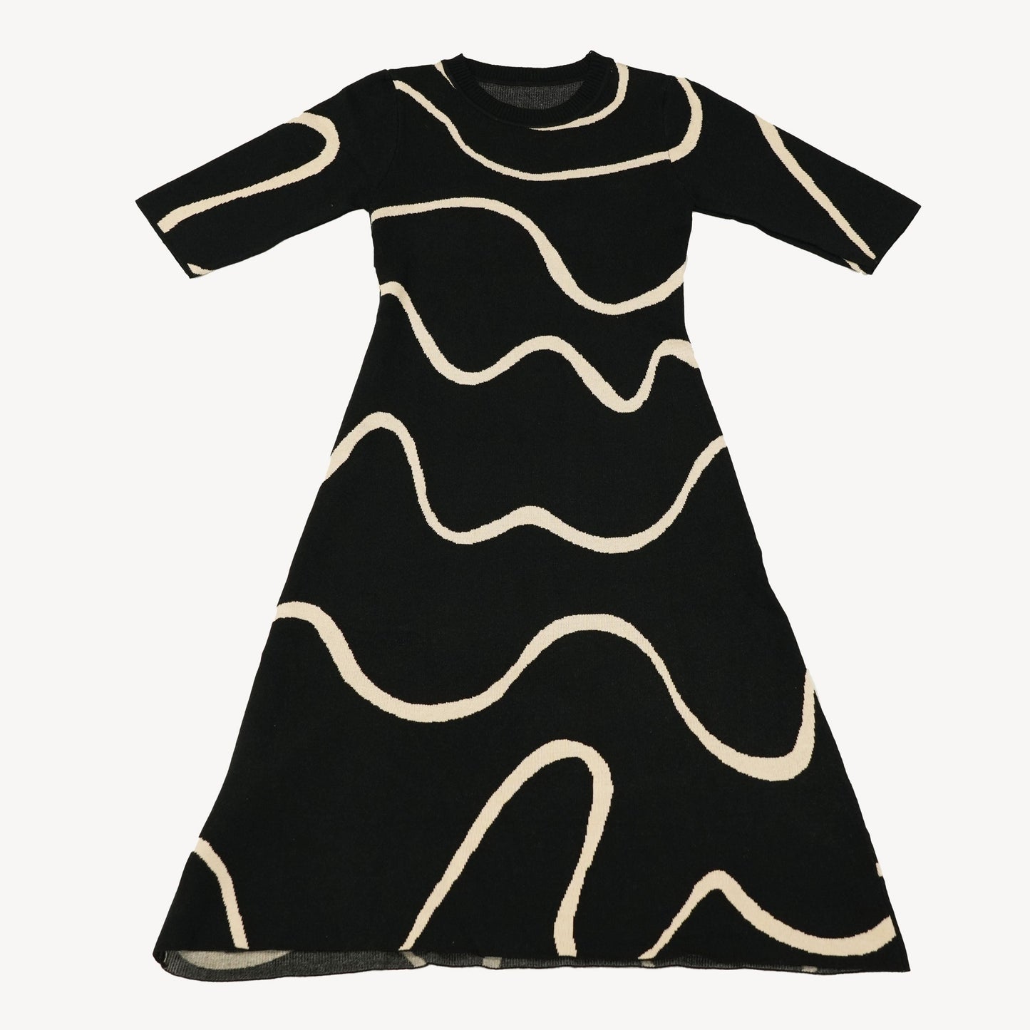 half sleeve wave onepiece