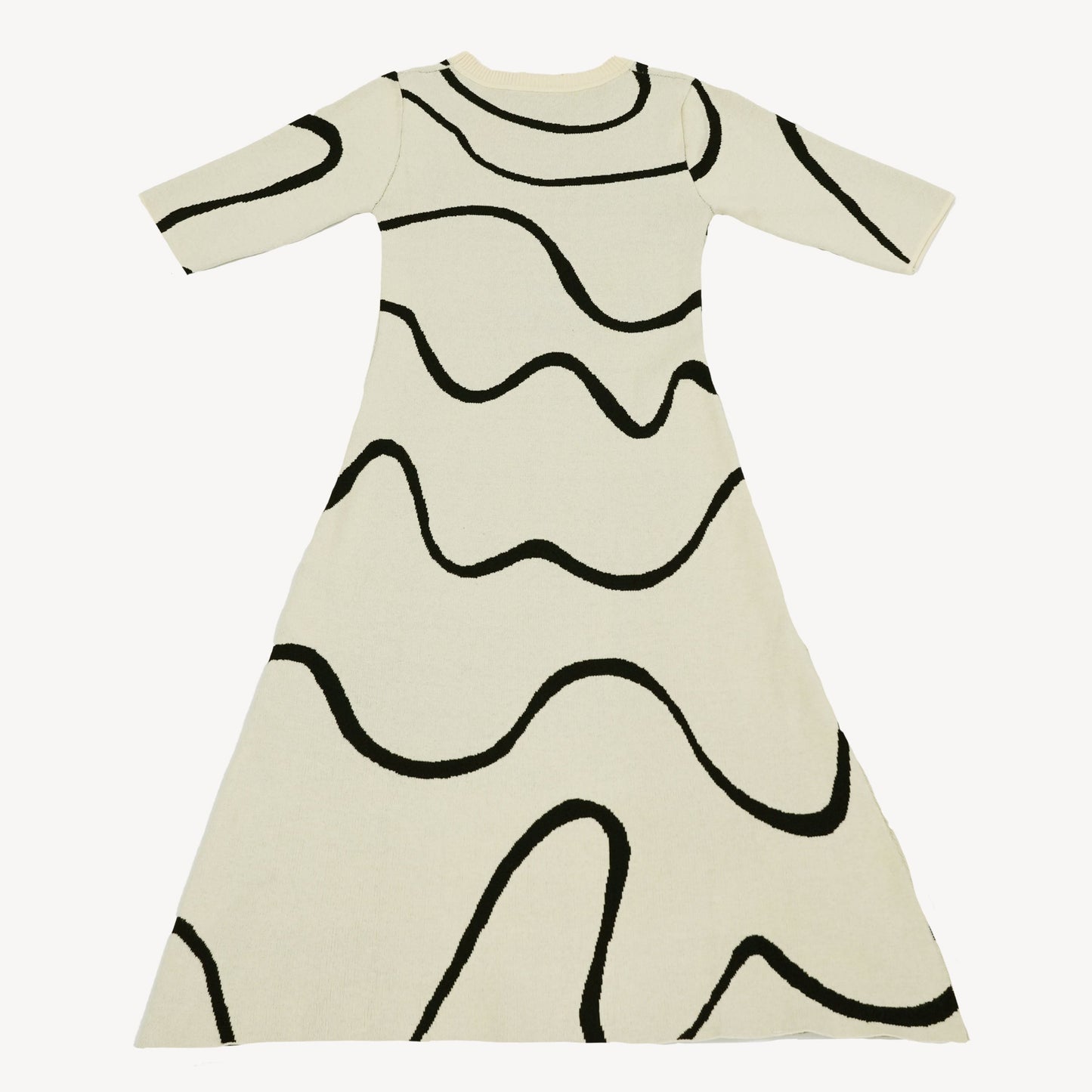 half sleeve wave onepiece