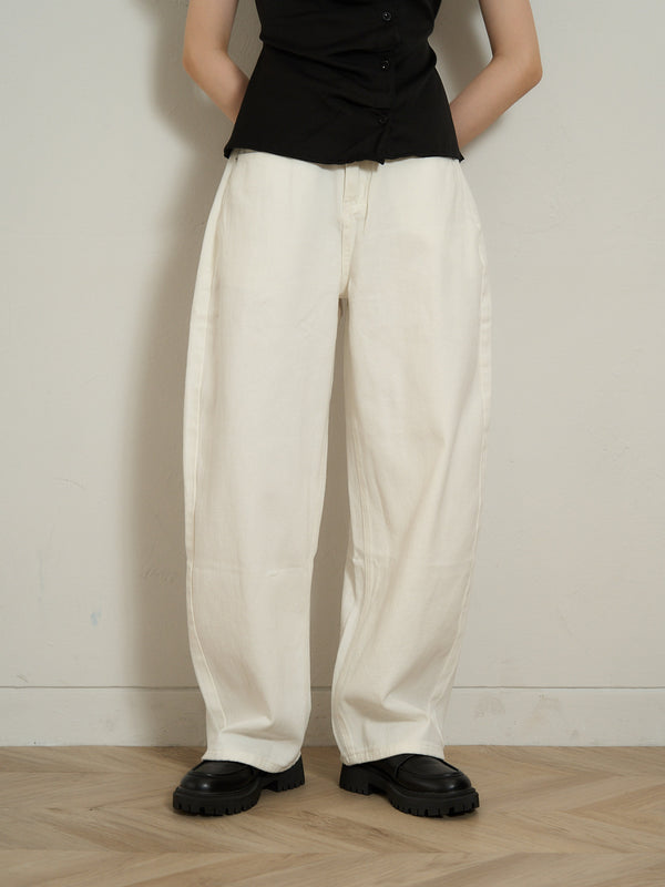 ribbon pocket pants