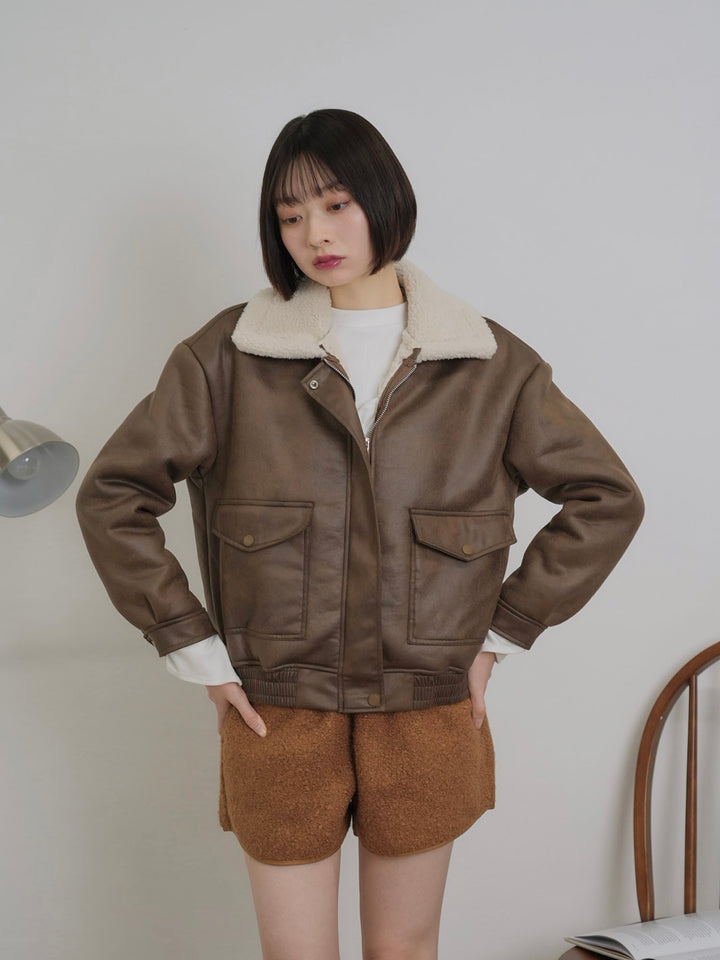 mouton jacket