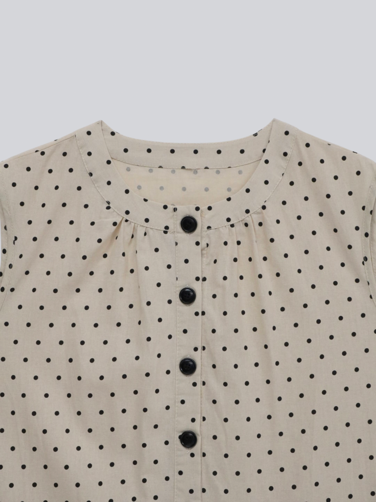 dot line long onepiece