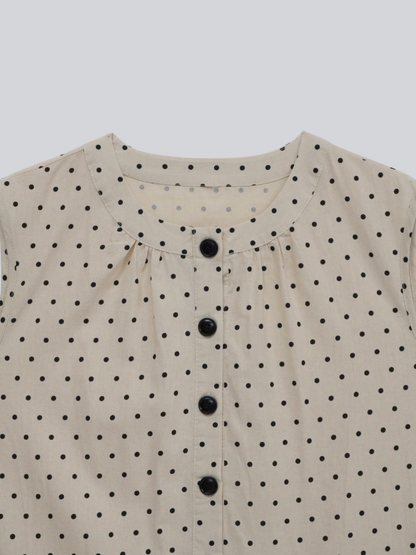 dot line long onepiece