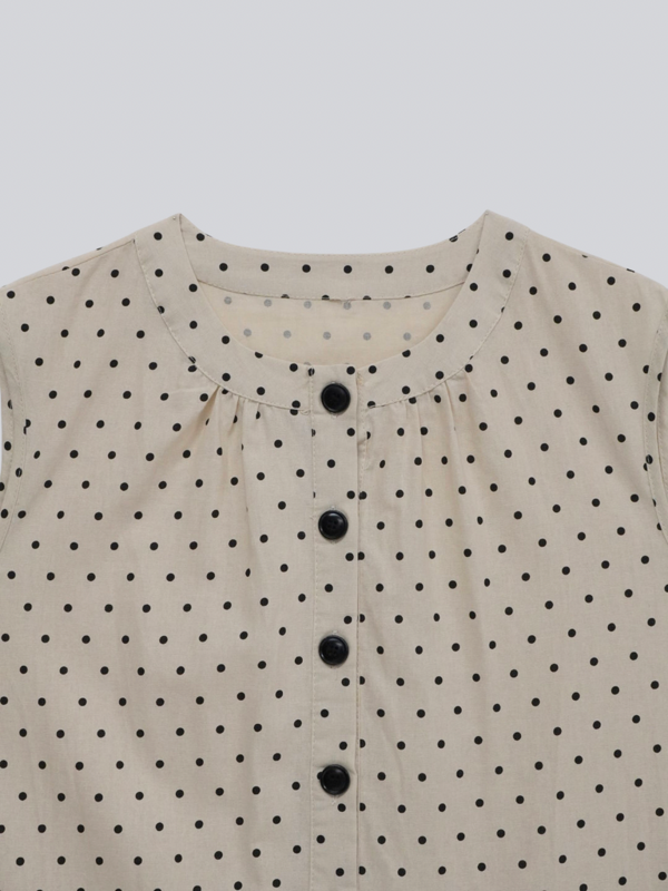dot line long onepiece