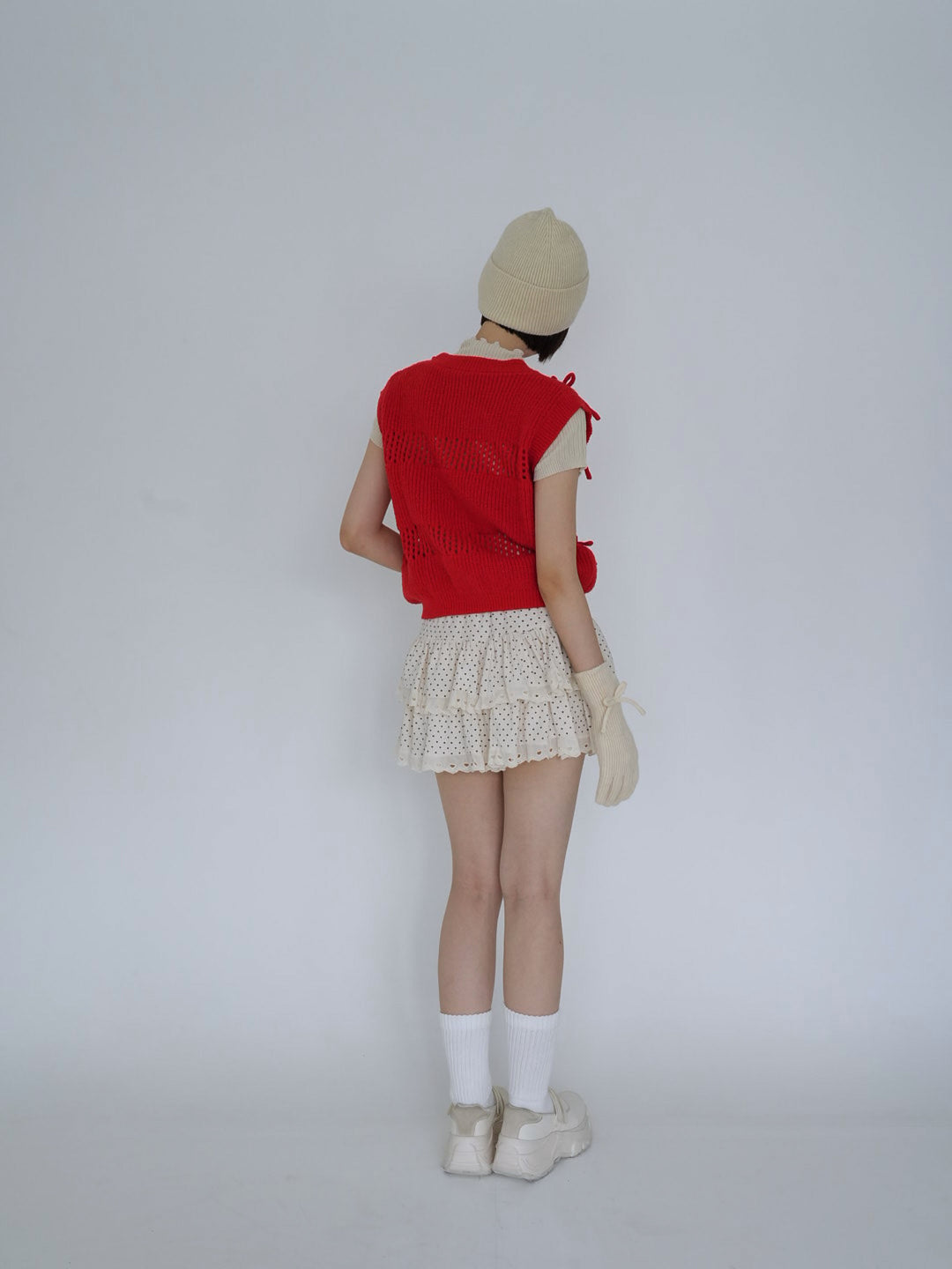 【8月26日発送予定】ribbon knit 3piece set