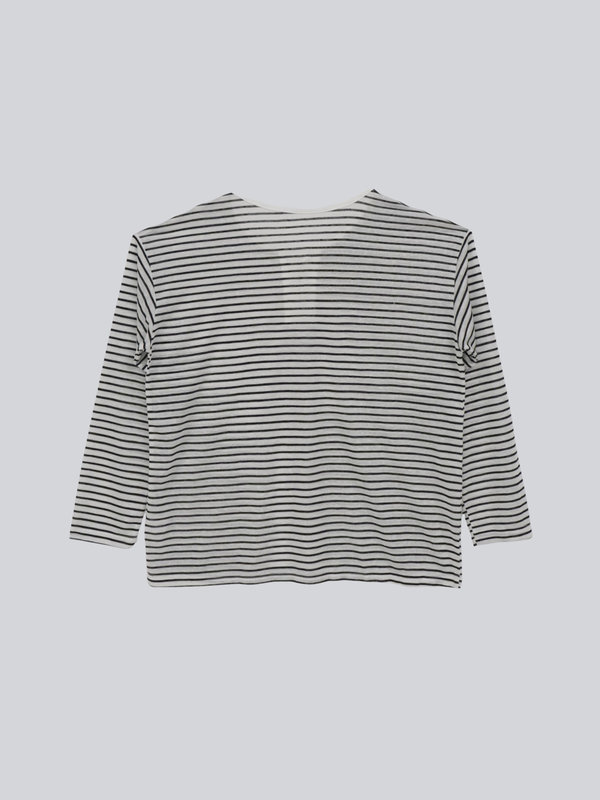 french border long sleeve knit