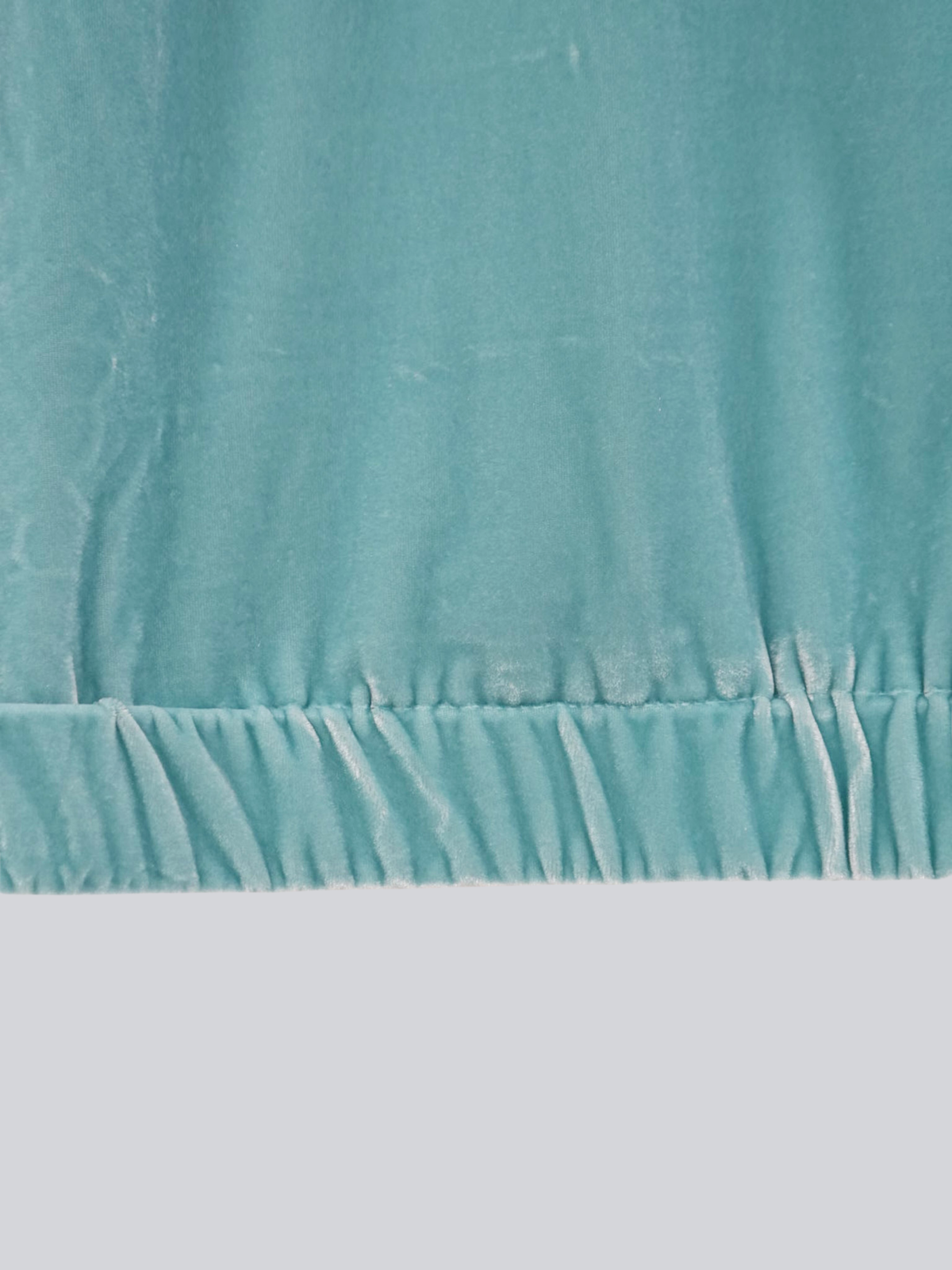 velour puff sleeve top