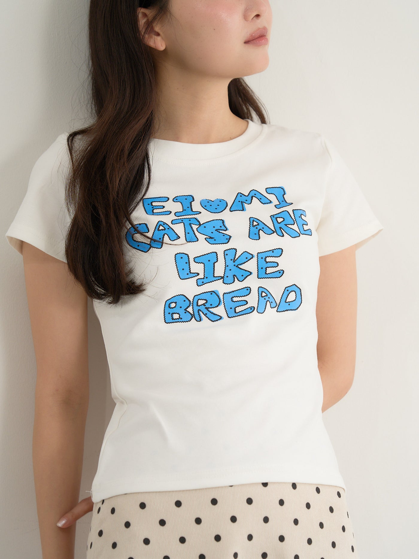logo crop tee