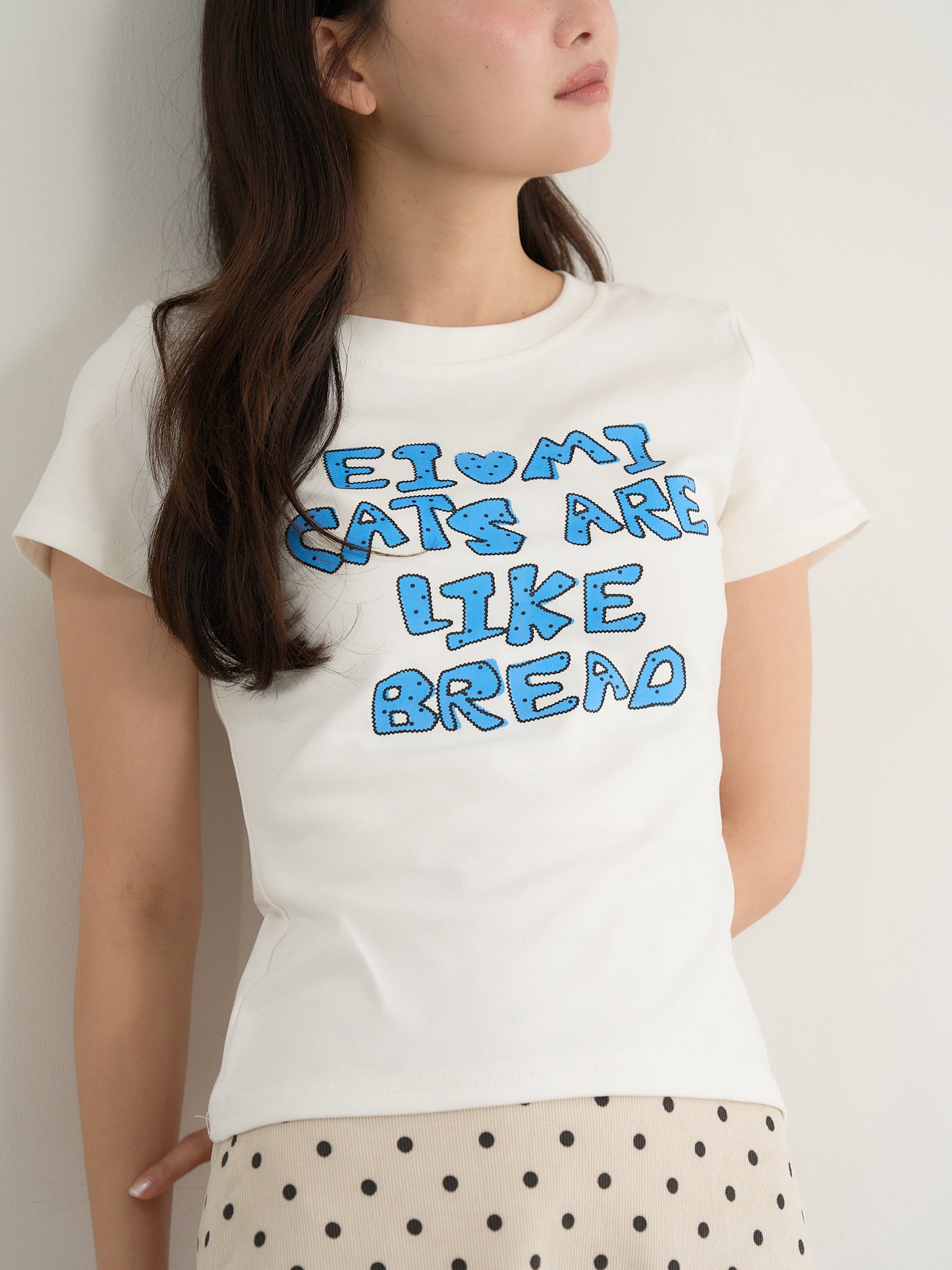 logo crop tee