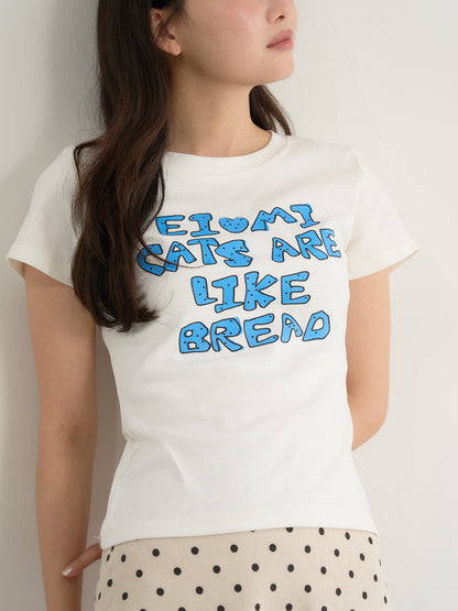 logo crop tee