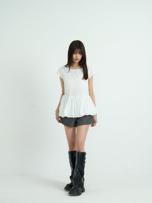 プリーツ ショートパンツ 大人カジュアル レディース Uenui