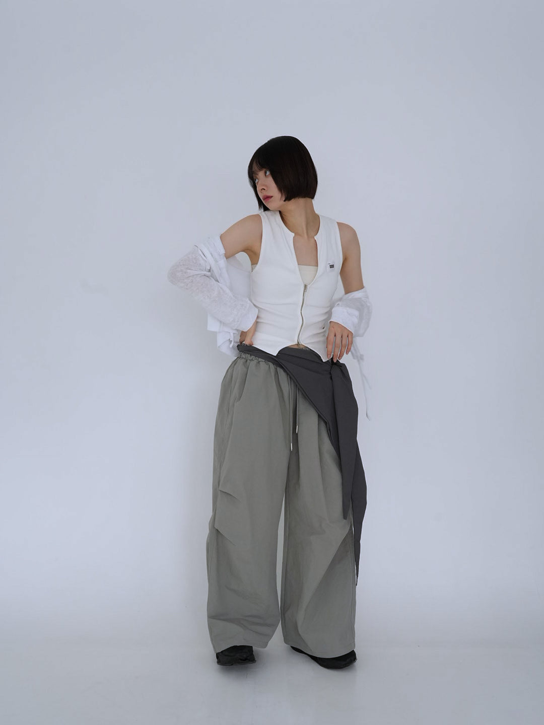 ultra wide drawstring pants
