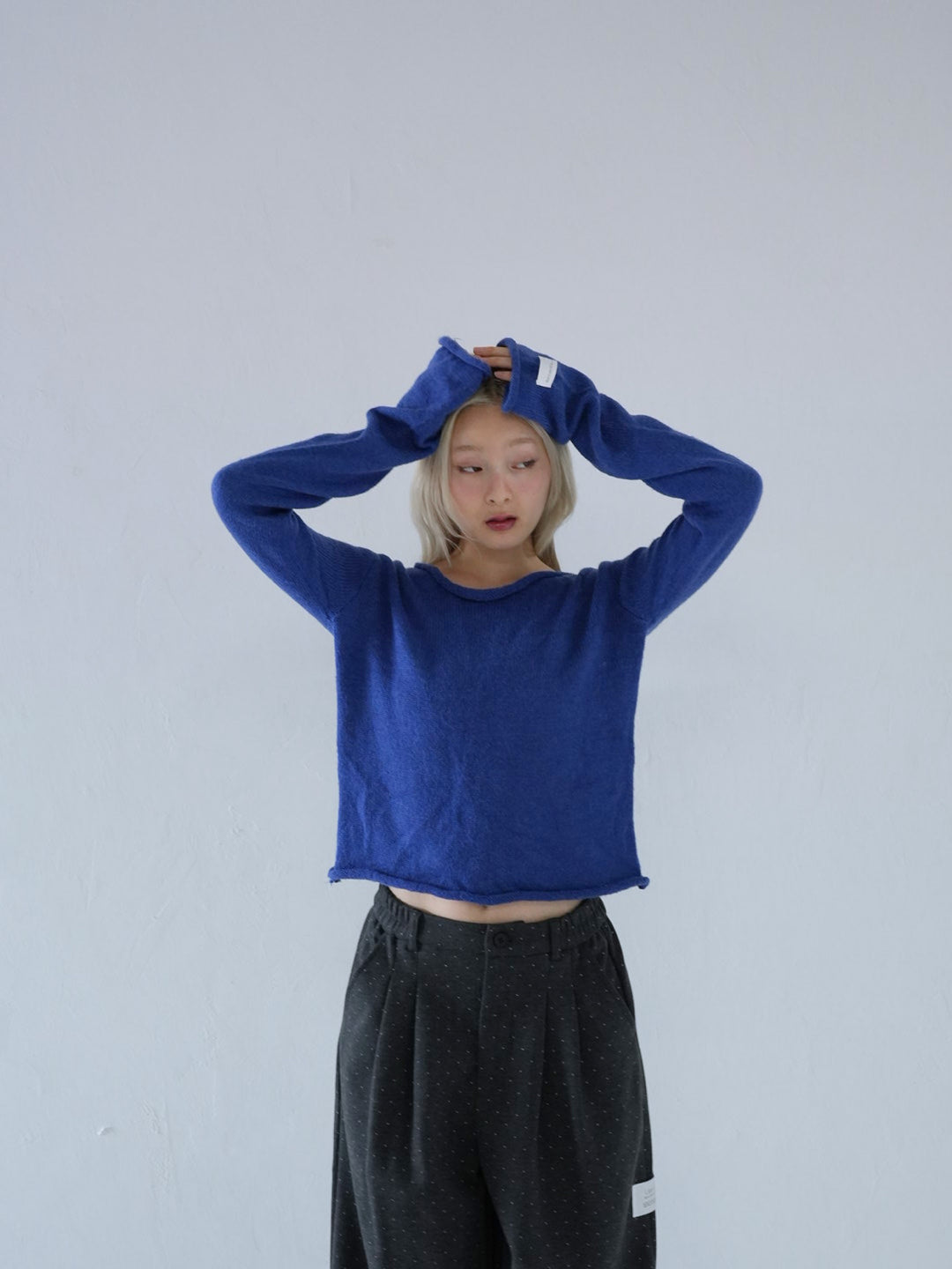 【 10月中旬発送予定 】tie ribbon knit