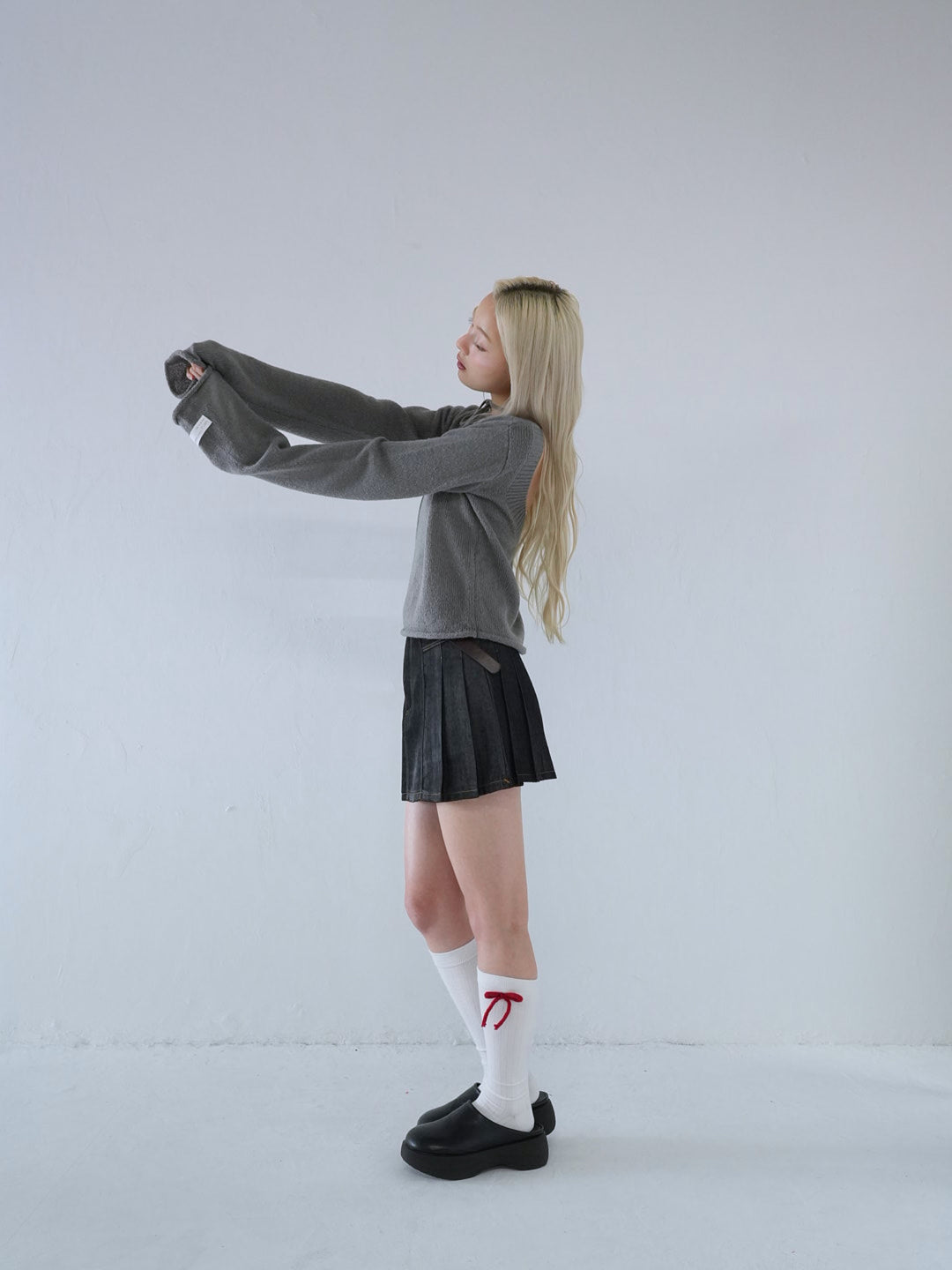 【 10月中旬発送予定 】tie ribbon knit