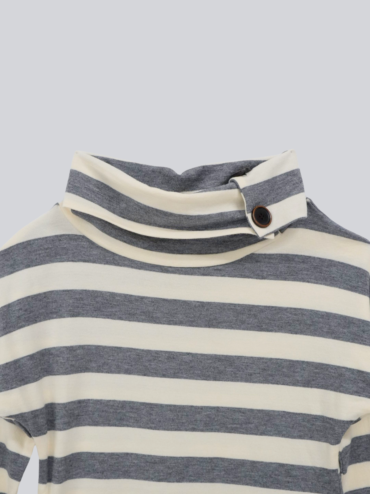 2way neck border knit