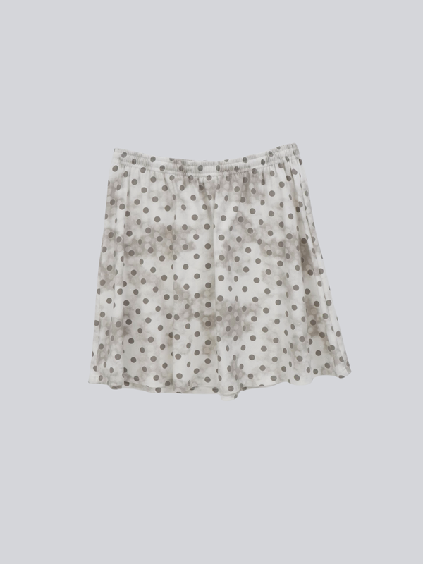 dot  line skirt
