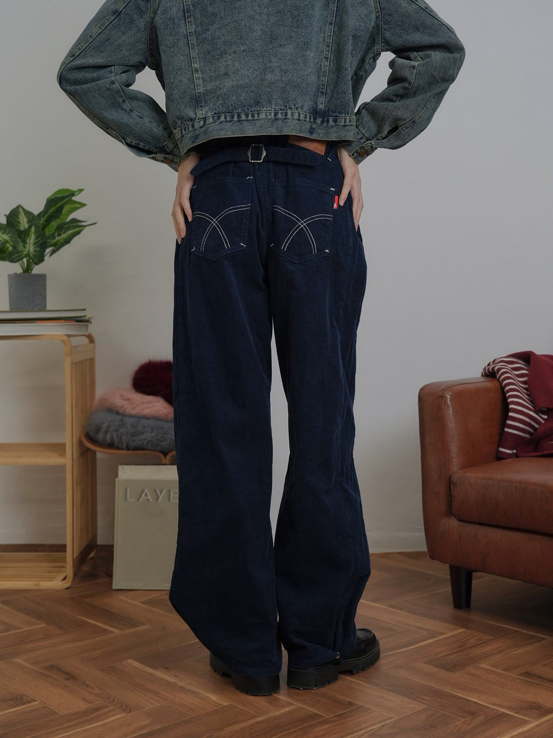 corduroy bootcut pants