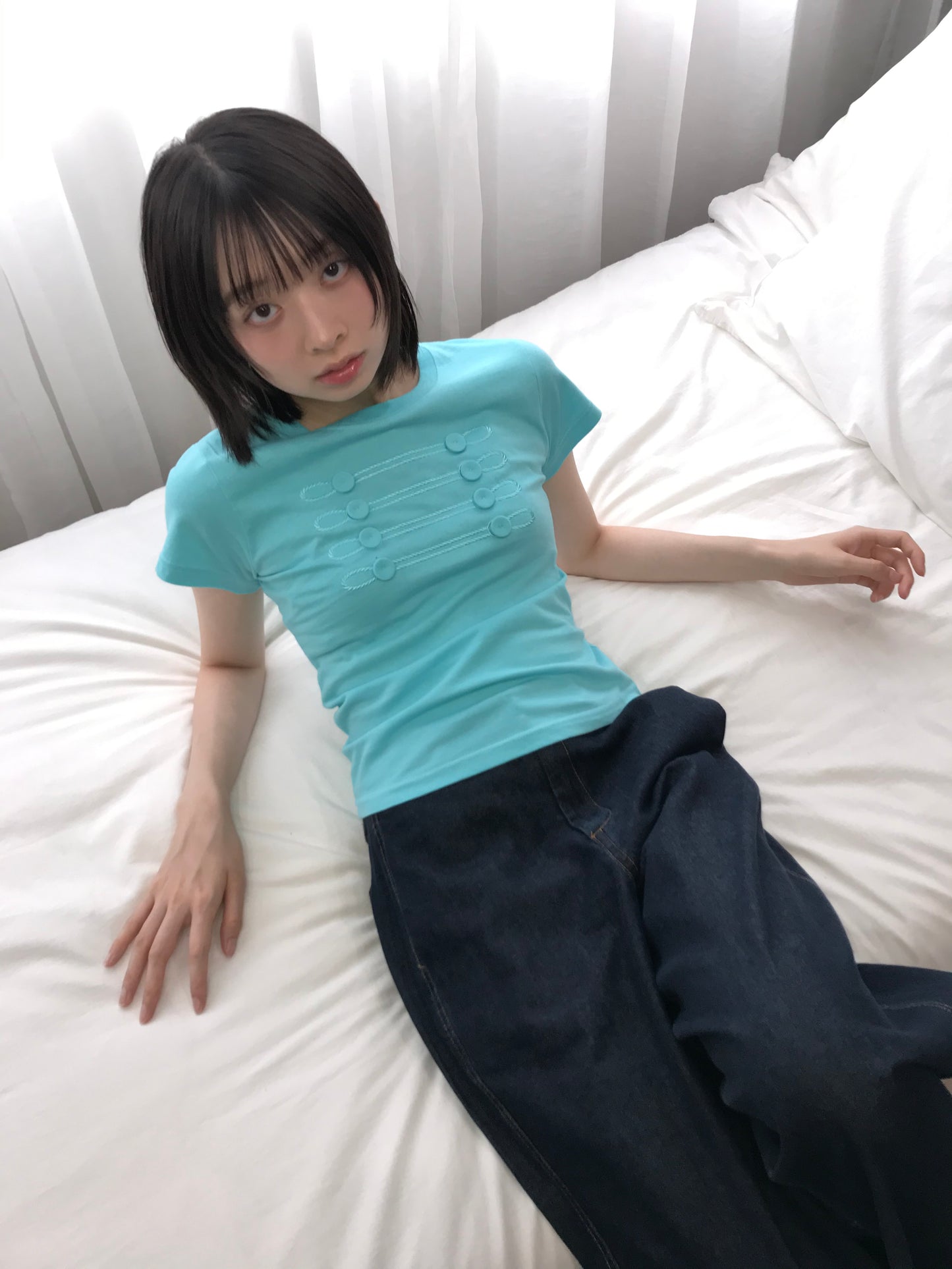 military button tee