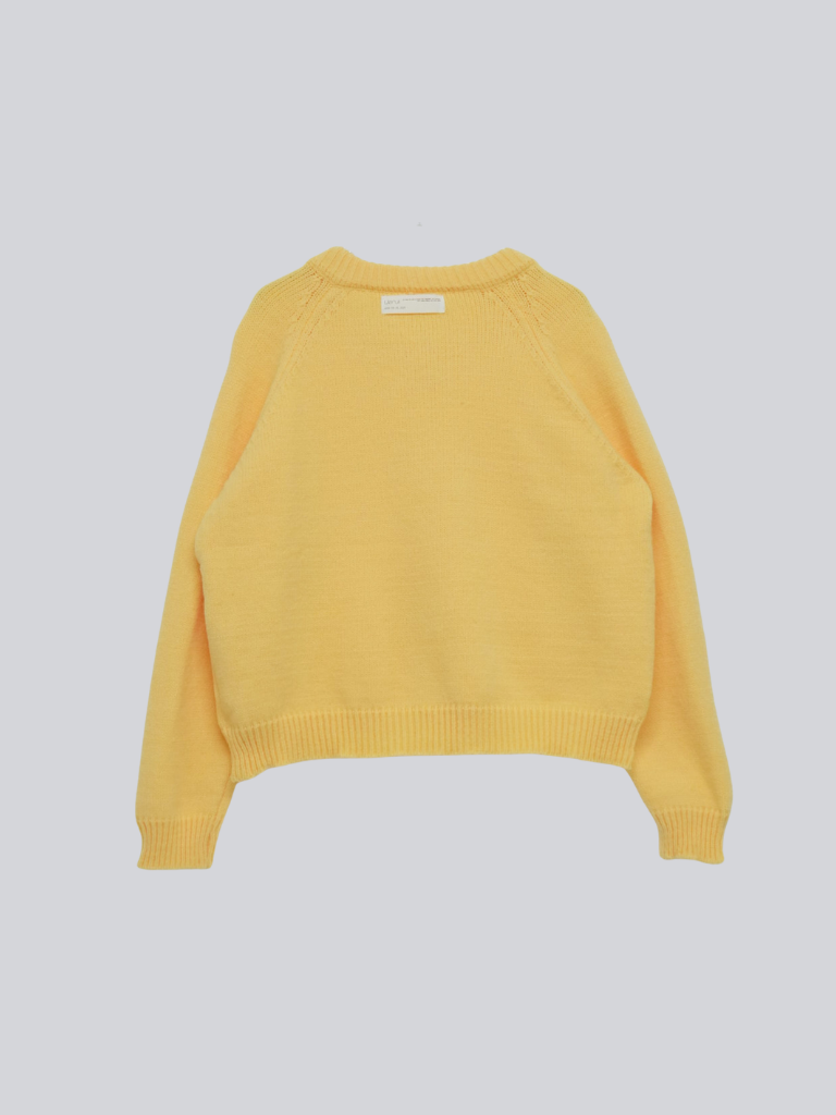 ribbon tie knit cardigan