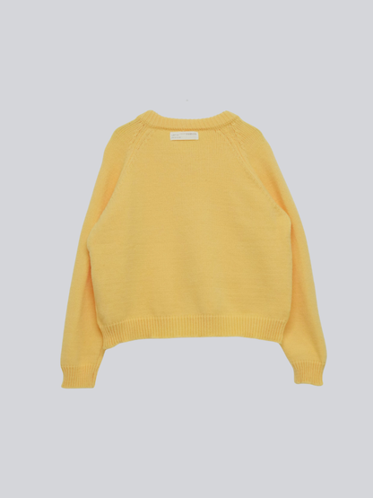 ribbon tie knit cardigan