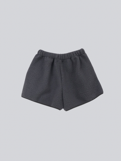 fleece short pants