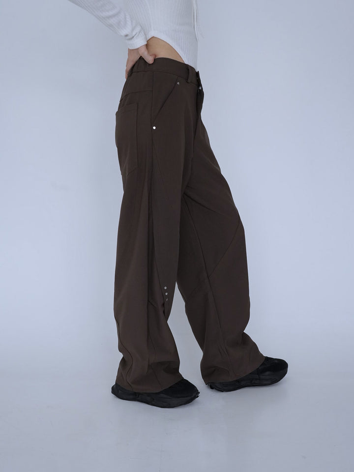 【8月29日発送予定】stitched wide pants
