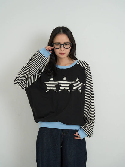 star patch border sweat