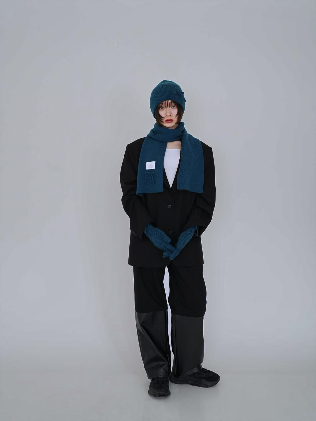 【8月26日発送予定】ribbon knit 3piece set