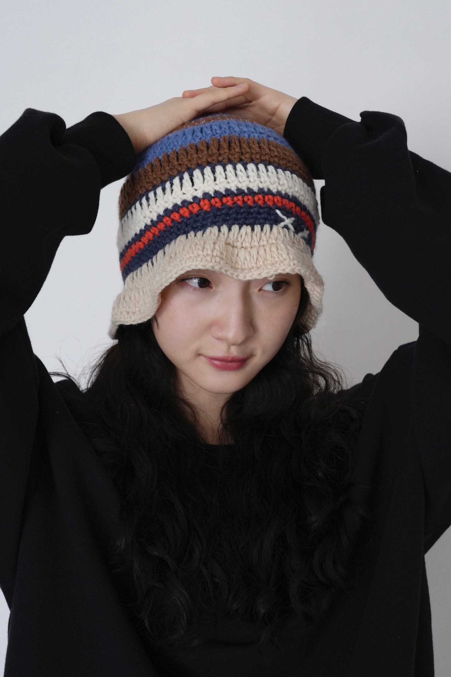 crochet knit hat