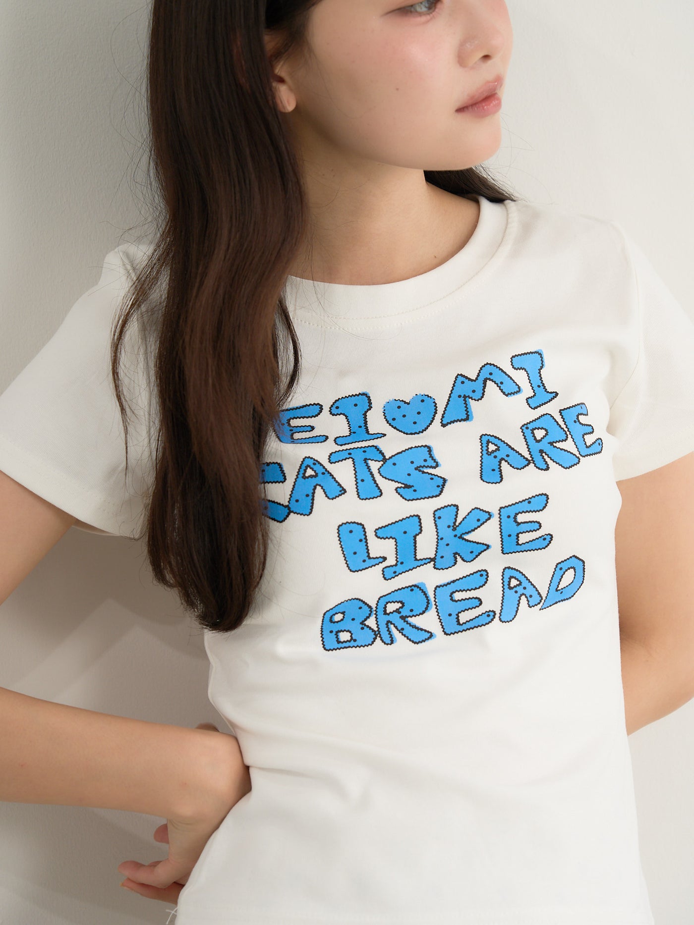 logo crop tee
