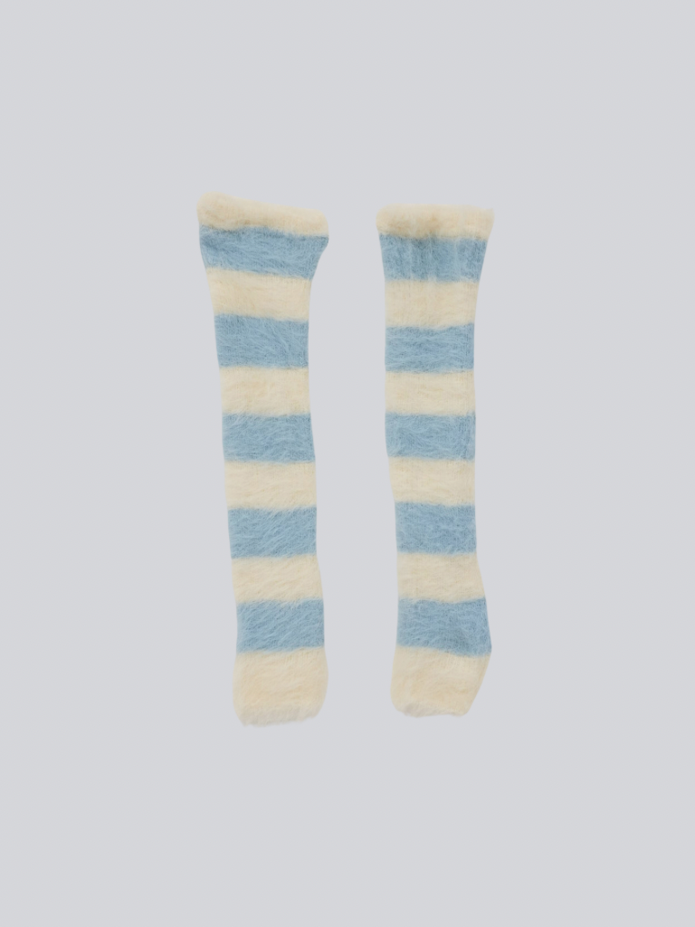 border knit leg warmer