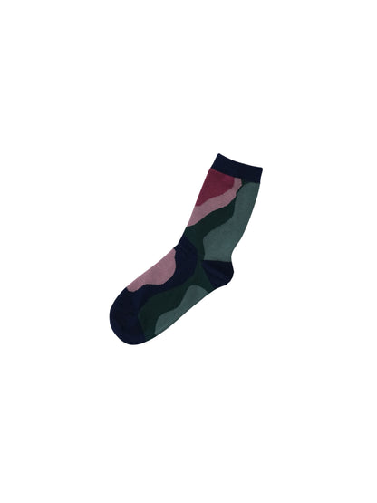 wave design socks