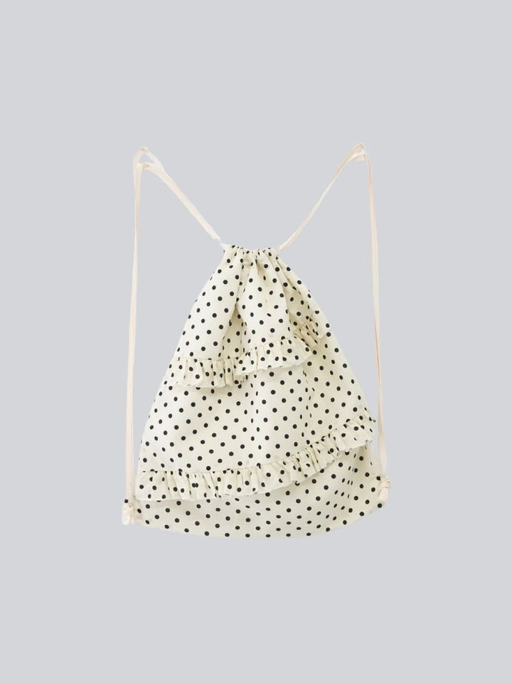 【 6月上旬発送予定 】dot frill nap sack