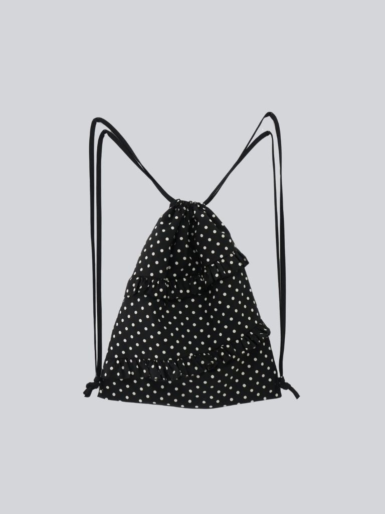 【 6月上旬発送予定 】dot frill nap sack