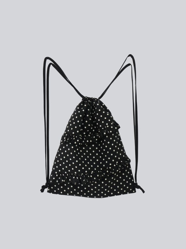 【 6月上旬発送予定 】dot frill nap sack