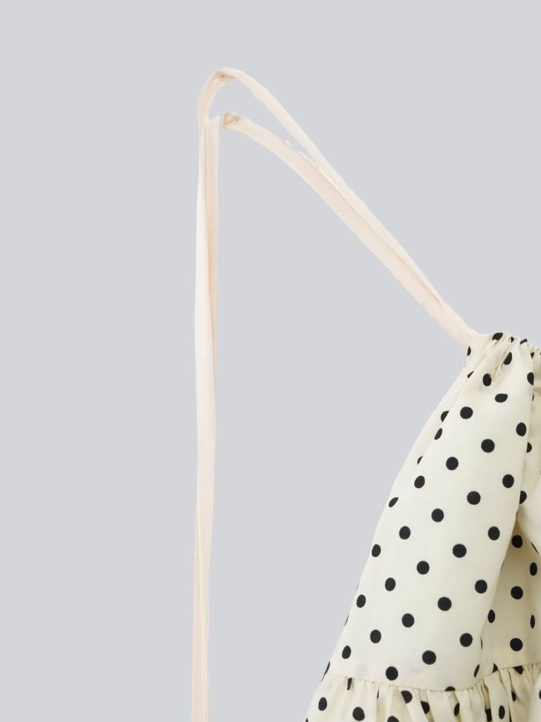 【 6月上旬発送予定 】dot frill nap sack
