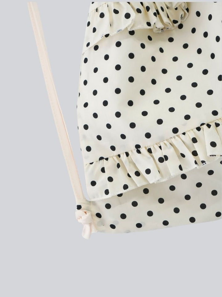 【 6月上旬発送予定 】dot frill nap sack