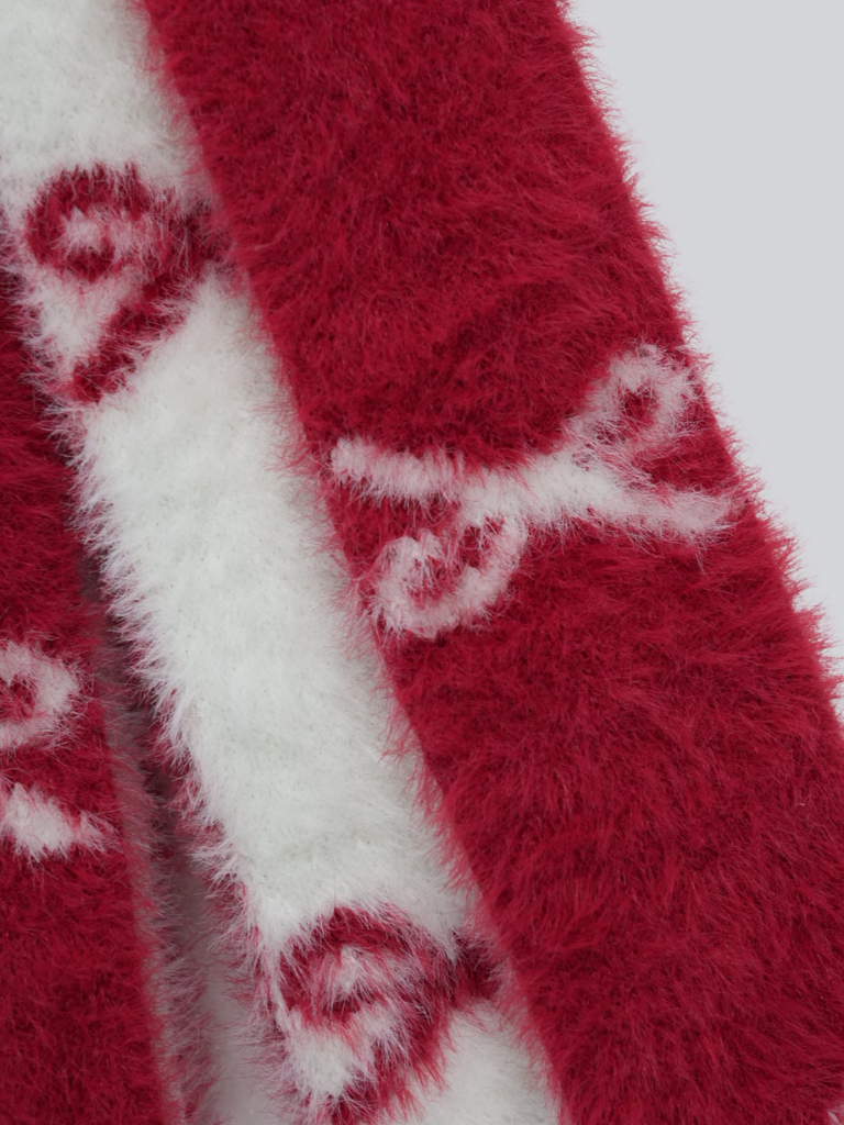 【 9/4 12時再販】ribbon fur scarf【9月中旬発送予定】