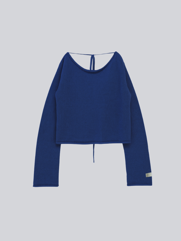 tie ribbon knit